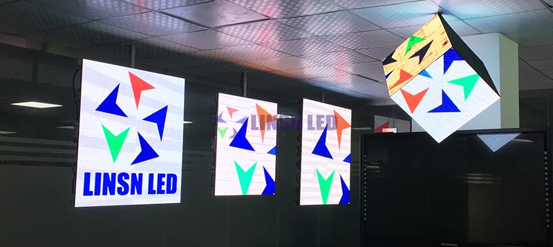 led cube display